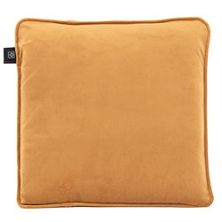 Heated chair seat cushion Velvet Copper 40x40 cm
