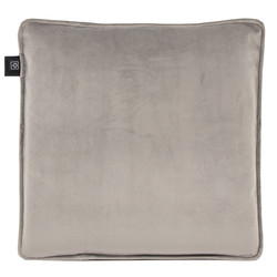 Heated chair seat cushion Velvet Silver 40x40 cm