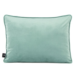 Heated decorative cushion Velvet Aquamarine 45x60 cm
