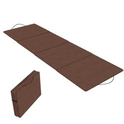 Foldable beach cushion 195 x 50 x 1 cm