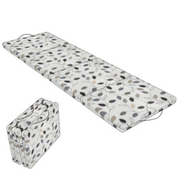 Foldable beach cushion 195 x 60 x 5 cm