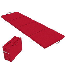 Foldable beach cushion 195 x 60 x 5 cm