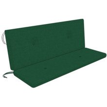 Cover for bench cushion with backrest (without filling)