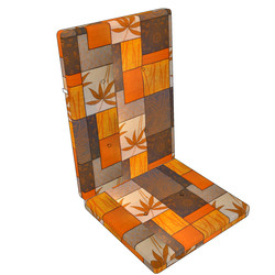 High-back Chair cushion&nbsp;120 x 50 x 3 cm