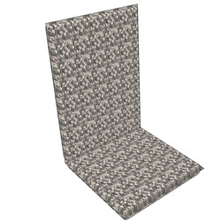 High-back Chair cushion&nbsp;120 x 50 x 8 cm