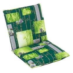 Low-back chair&nbsp;cushion&nbsp;85 x 45 x 3 cm