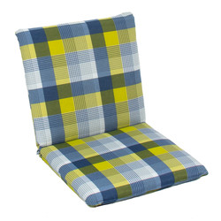Low-back chair&nbsp;cushion&nbsp;85 x 45 x 3 cm