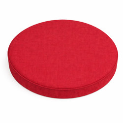 Stool cushion round D=50 cm, H=5 cm