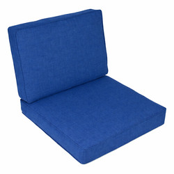 Lounge cushion set 60x60x10 cm (seat cushion) 60x43x10 cm (backrest)