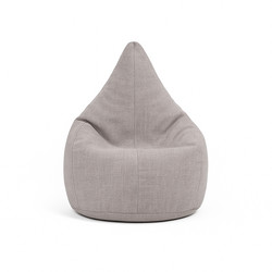 Teardrop shaped beanbag 80 x 120 cm