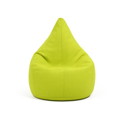 Teardrop shaped beanbag 80 x 120 cm