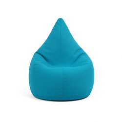 Teardrop shaped beanbag 80 x 120 cm