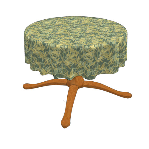Round tablecloth