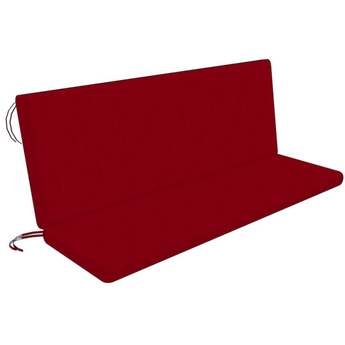 Bench cushion with backrest