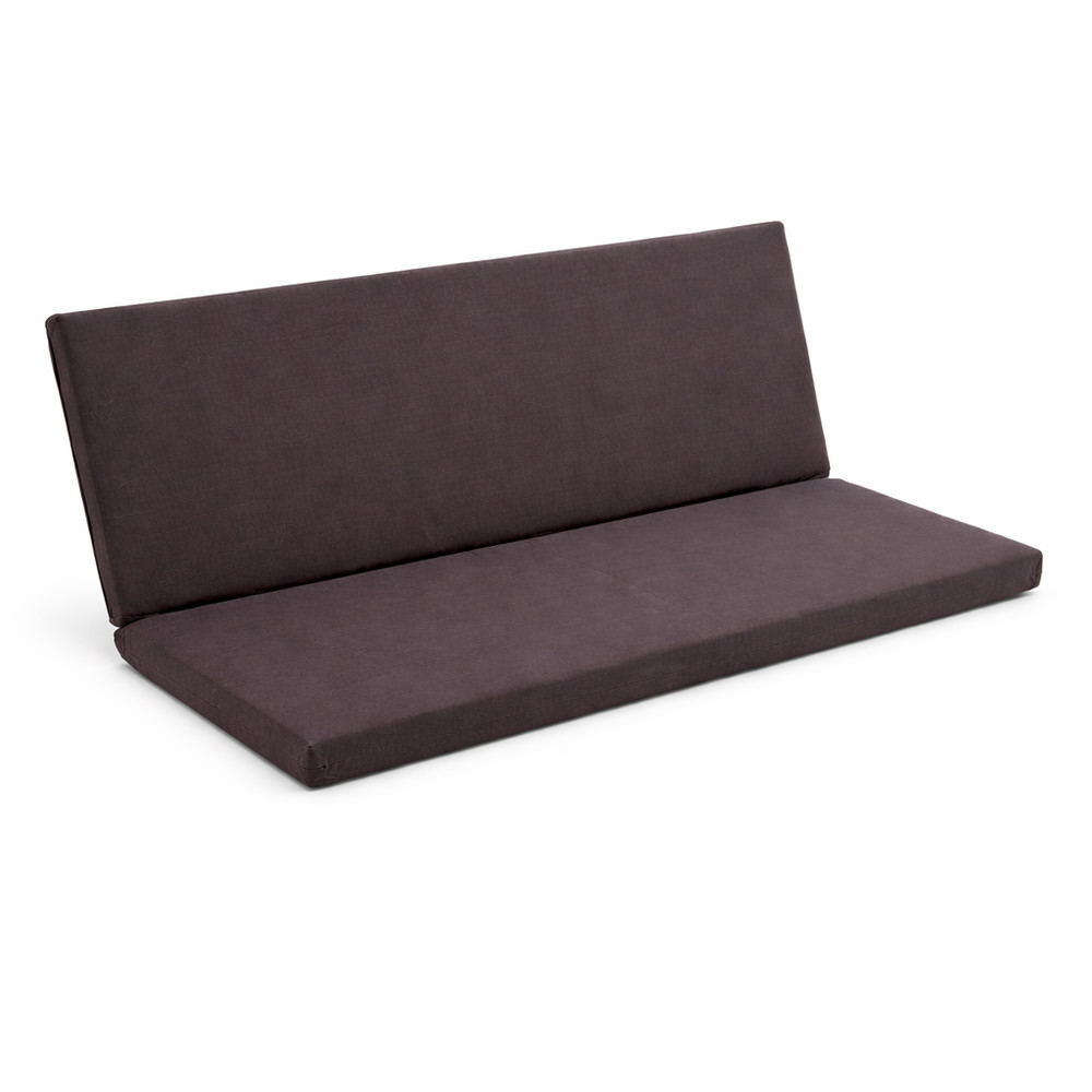 Cover for bench cushion with backrest (without filling)