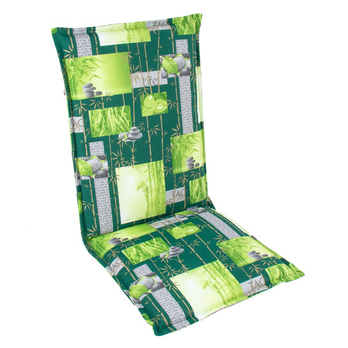 Cover for high back garden chair cushion (without filling)