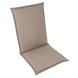 Cover for high back garden chair cushion (without filling)