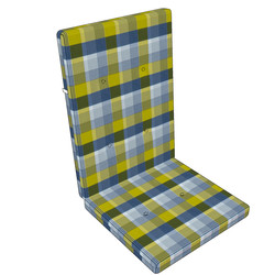 High-back Chair cushion&nbsp;120 x 50 x 3 cm