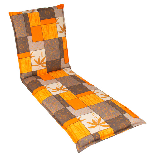 Cover for sun lounger cushion (without filling)