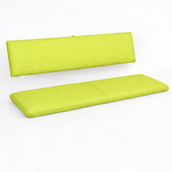 Cover for garden bench cushion with separate backrest (without filling)
