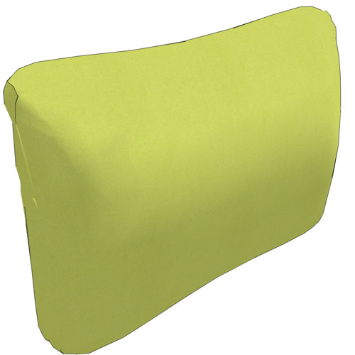 Heated back cushion flop