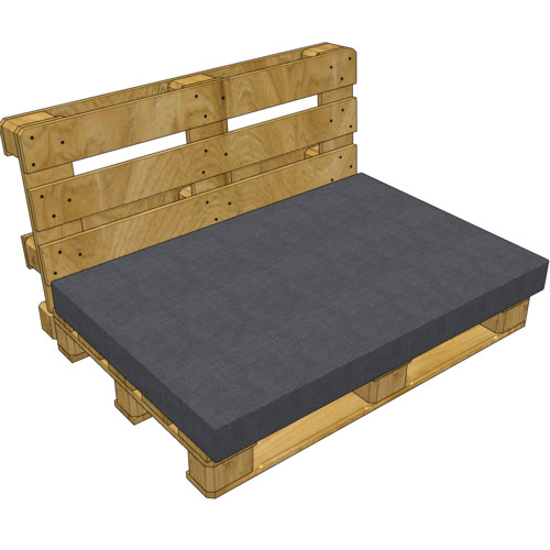 Pallet seat cushion