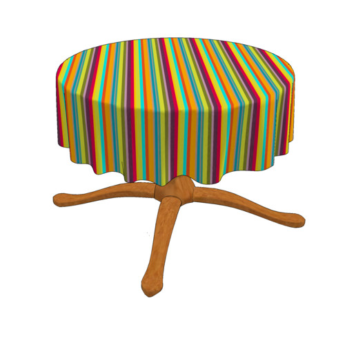 Round tablecloth