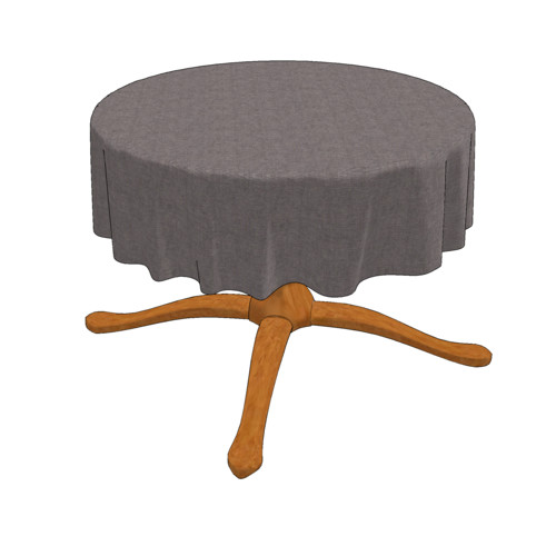 Round tablecloth